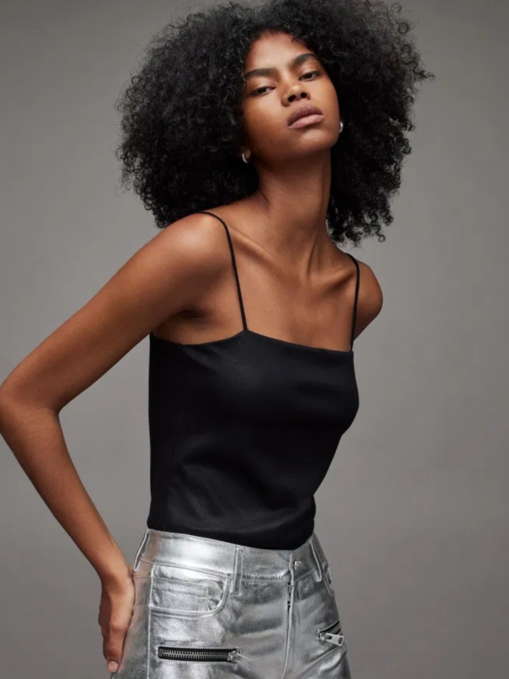 NWT ALL SAINTS Charlie Shine Bodysuit 12